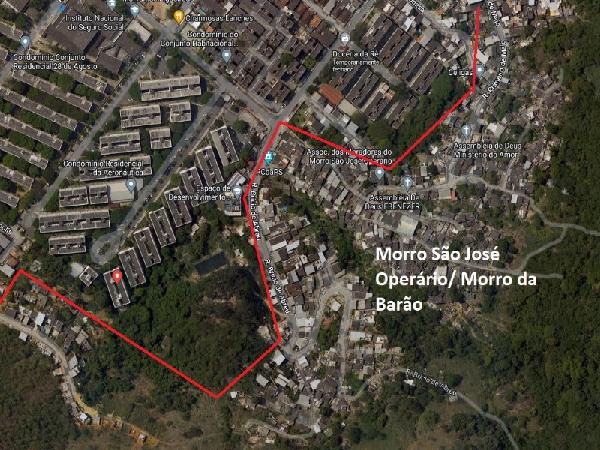 Apartamento em Rio de Janeiro, Praca Seca, Rua Barao, N. 26, Apto 406, Bl O, RJ. Área: 43m2
