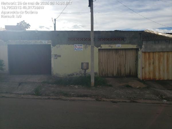 Casa em Aparecida de Goiânia, Jardim Veneza, Rua Pedra Branca, N. ., Casa 2, GO. Área: 77.94m2