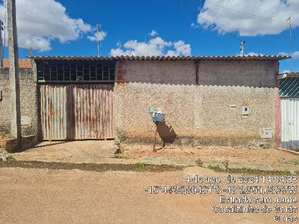 Casa em Cocalzinho de Goiás, Itamar Nobrega Ii, Rua 14, N. Sn, Qd 18, Lt 03, GO. Área: 51.12m2