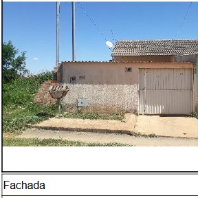 Casa em Cidade Ocidental, Parque Nova Friburgo B, Qd 54 Lt 05 Rua 04, N. S/N, Cs 02, GO. Área: 68.32m2