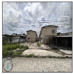 Apartamento em Igarassu, Tabatinga, Rua Ivanildo Coelho De Oliveira, N. Sn, Apto 01, Bl A, PE. Área: 59.74m2