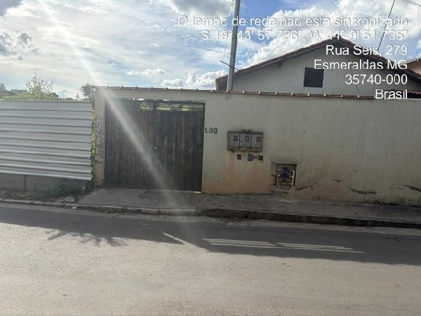 Casa em Esmeraldas, Recreio Do Tijuco (melo Viana), Rua Antonio Fernandes, N. 693, Cs 3 Lt 28 Qd 10, MG. Área: 46.16m2