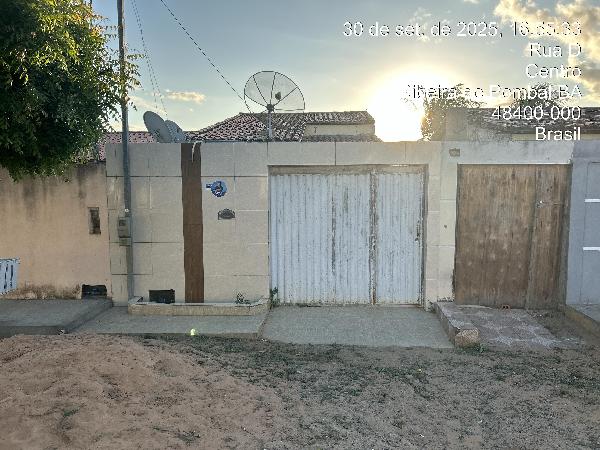 Casa em Ribeira do Pombal, Setor 05, Rua I, N. 592, Qd 47, Lt 03, St 05, BA. Área: 85m2