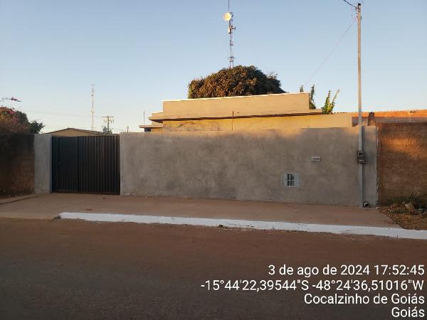 Casa em Cocalzinho de Goiás, Lot Girassol Residen, Rua I, N. Sn, Qd 03, Lt 07e, GO. Área: 47.5m2