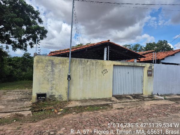 Casa em Timon, Baixão Do Retiro, Quadra 312, N. 104, Cs 104 Qd 312 Bl C Lts 16 E 17 Partes, MA. Área: 70.76m2