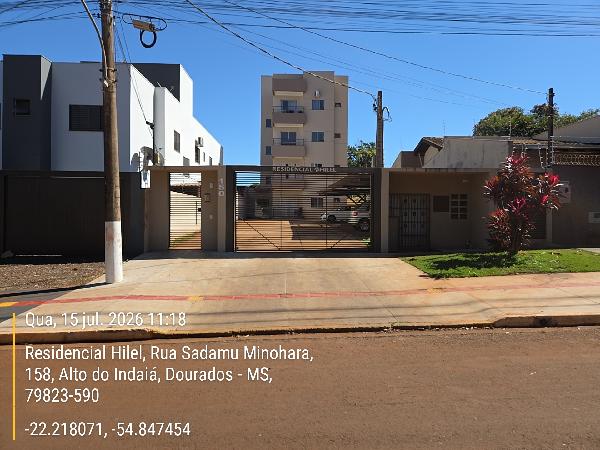 Apartamento em Dourados, Altos Do Indaia, Rua Sadamu Minohara, N. 150, Apto 302, Qd 32 Lt 04, MS. Área: 67.5m2