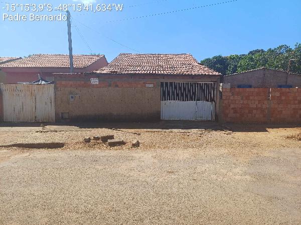 Casa em Padre Bernardo, Lot Vila Divineia, Rua Da Paz, N. S/N, Lt 06, Qd 58, Setor B, GO. Área: 69.68m2