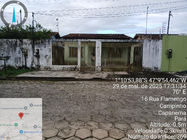 Casa em Capanema, Santa Cruz, Travessa Lauro Sodre, N. Sn, Lt 16 Qd 05, PA. Área: 92.01m2
