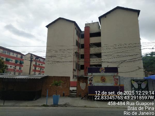 Apartamento em Rio de Janeiro, Brás De Pina, Rua Guapore, N. 447, Apto 201, Bl 02, RJ. Área: 36m2