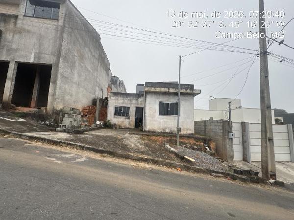 Casa em Campo Belo, Eldorado, Rua Joaquim Alves Costa, N. 70, Lt 10 Qd 12, MG. Área: 44.81m2