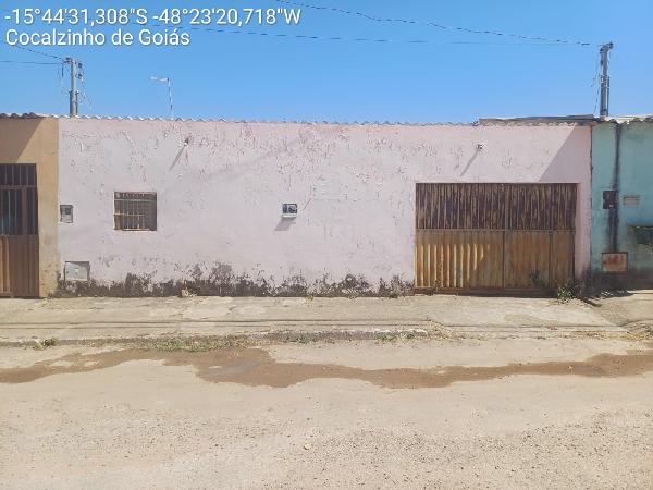 Casa em Cocalzinho de Goiás, Girassol, Rua 9, N. Sn, Qd 09, Lt 46, GO. Área: 55m2