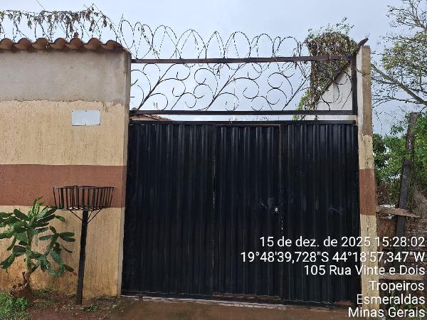Casa em Esmeraldas, Residencial Caio Martins, Rua Rio Manso, N. 554, Cs 1, Qd 01, Lt 10, MG. Área: 68.49m2