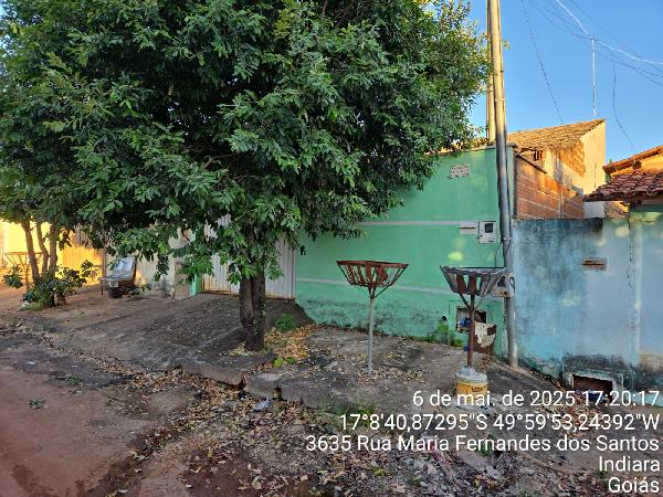 Casa em Indiara, Sao Simao Ii, Rua Maria Fernandes Dos Reis, N. Sn, Qd 22, Lt 3-A, GO. Área: 68.65m2