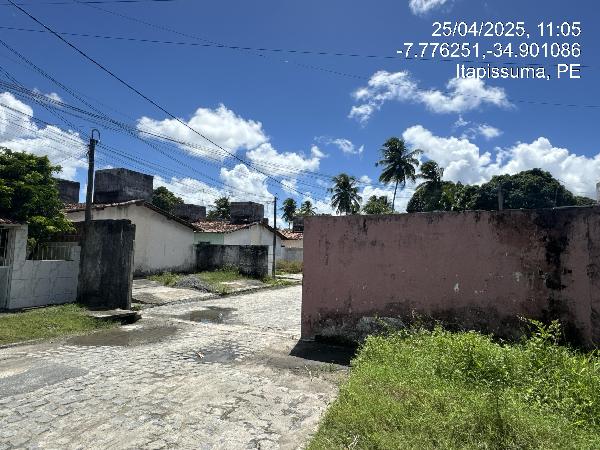 Casa em Itapissuma, Centro, R Baianopolis, N. S/N, Quadra I Lote 8, PE. Área: 56.22m2