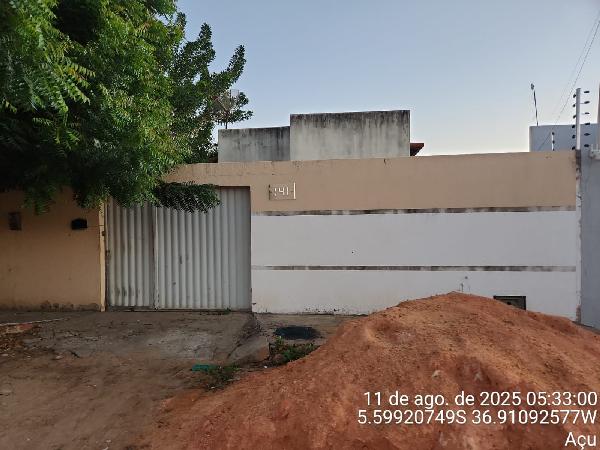 Casa em Açu, Quinta Do Farol, Rua Jose  Soares Da Camara, N. 141, Lt 38 Qd 19, RN. Área: 54.9m2