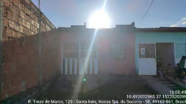 Casa em Nossa Senhora do Socorro, Santa Ines, Rua 13 De Marco, N. 456, Lt 1b, Qd 54, SE. Área: 65.2m2