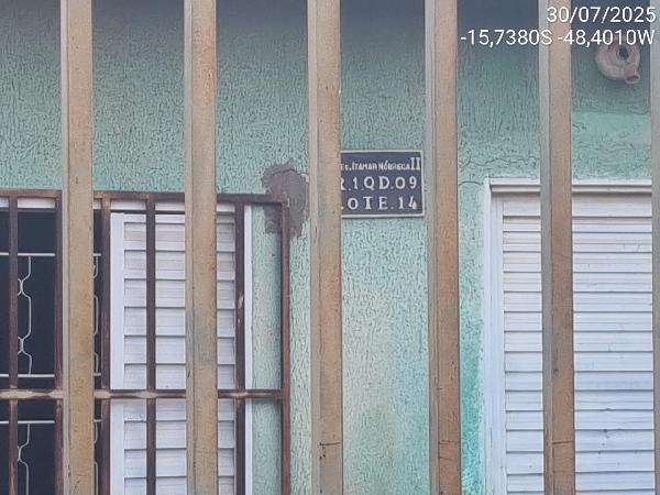 Casa em Cocalzinho de Goiás, Itamar Nobrega Ii, Qd 09, N. Sn,  Lt 14 R 01, GO. Área: 47.5m2