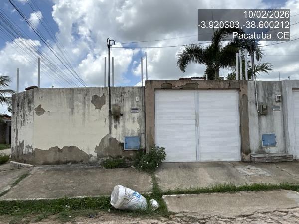 Casa em Pacatuba, Monguba, Rua Angelo Campos, N. Sn, Cs 324b, CE. Área: 60.15m2