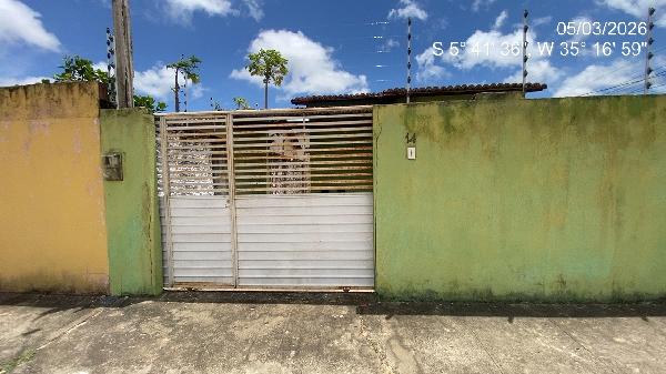 Casa em Extremoz, Central, Rua Da Amoreira, N. 14, Lt 56 Qd K, RN. Área: 65.46m2