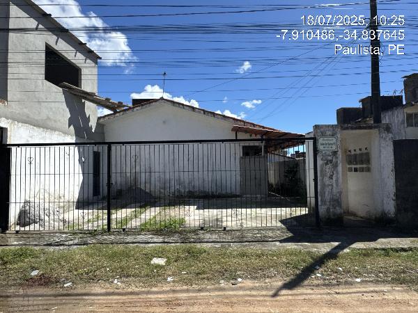 Casa em Paulista, Pau Amarelo, Rua Jose Ramos De Vasconcelos, N. 1118, Cs 02 Lt 22 Qd Bd, PE. Área: 53.02m2
