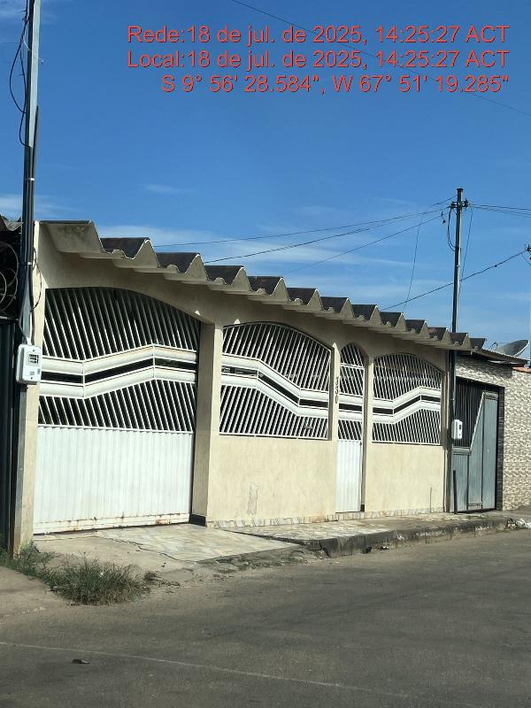 Casa em Rio Branco, Mocinha Magalhaes, Rua Da Pitanga, N. 317,, AC. Área: 143.95m2