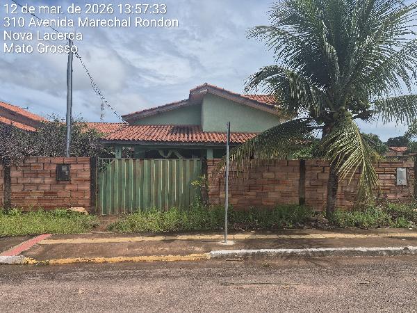 Casa em Nova Lacerda, Sol Nascente, Rua Vacaria (Avenida Antonio Carlos Amaral), N. Sn, Lote 14b, Quadra 58, MT. Área: 80m2