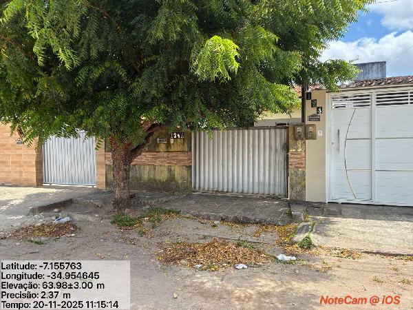 Casa em Santa Rita, Tibiri, Rua Democrito De Sousa Filho, N. 24a, Qd 15c, PB. Área: 66.26m2