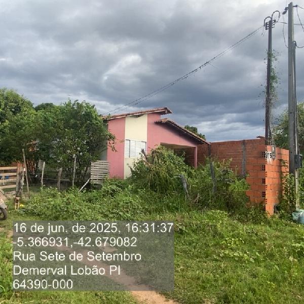 Casa em Demerval Lobão, Praia Do Vento, Rua Sete De Setembro, N. 975,, PI. Área: 65.82m2