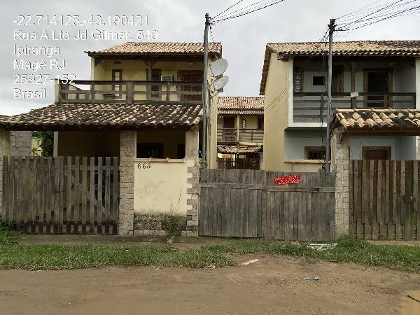 Casa em Magé, Maua, Rua  A, N. 668, Cs 04lt 16qd 11, RJ. Área: 76.95m2