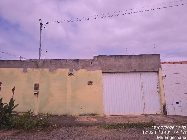 Casa em Itaberaba, Lot Nova Itaberaba, Rua B, N. 209, Lt 14 Qd V, BA. Área: 50.24m2