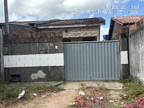 Casa em Santa Rita, Lot Plan Tibiri Ii, R Democrito De Souza Filho, N. 193-A, Lt 09-A, Qd 14-C, PB. Área: 69.76m2