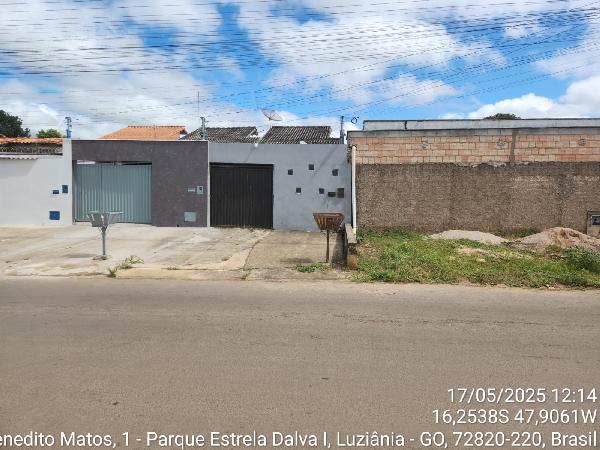 Casa em Luziânia, Parque Estrela Dalva I, Quadra 102 Lote 02 Av Benedito Mattos, N. Sn, Cs 03, GO. Área: 62.98m2