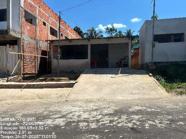 Casa em Cruzeiro do Sul, Telegrafo, Rua Sergipe, N. 791, Setor 03 B Qd 295 Lt 16, AC. Área: 111.7m2