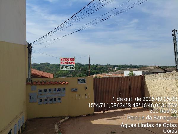 Casa em Águas Lindas de Goiás, Parque Da Barragem Setor 07, Quadra 61, N. Sn, Cs J Lt 14-B Rua 26, GO. Área: 54.63m2