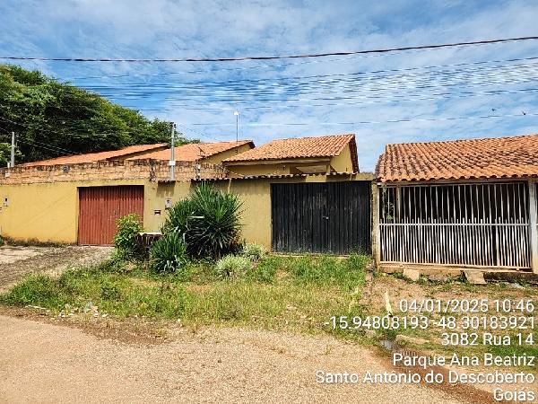 Casa em Santo Antônio do Descoberto, Jardim Ana Beatriz I, Quadra Quadra 38, N. Sn, Lt 17 A, Rua 11, GO. Área: 69.78m2