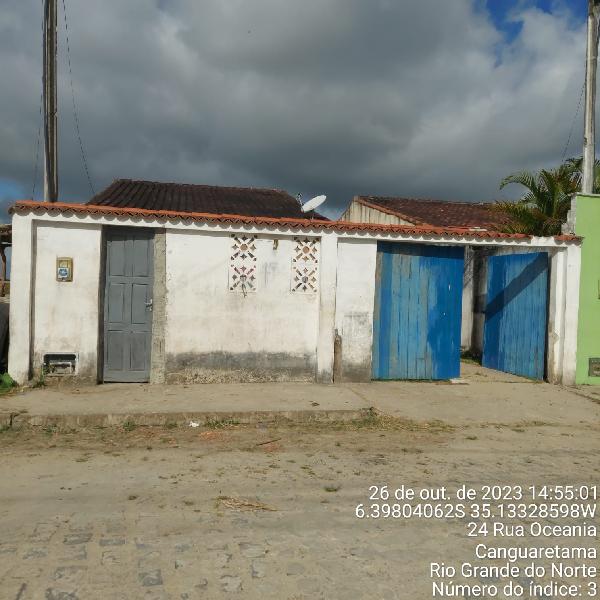 Casa em Canguaretama, Lot Antilhas, Rua Oceania Projetada 07, N. Sn, Lt 17  Qd A, RN. Área: 80m2