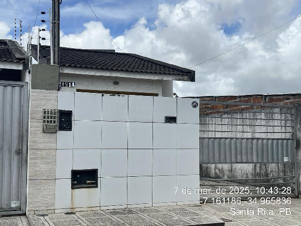 Casa em Santa Rita, Planalto Tiribi I, Rua Projetada, N. 121a, Lt 25a, Qd 18b, PB. Área: 69.78m2