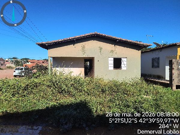 Casa em Demerval Lobão, Cidade Nova, Rua Francisco Pinto De Mesquita, N. 533,, PI. Área: 56.03m2