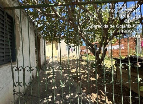 Casa em Aparecida de Goiânia, Jardim Ipe, Rua Ji-50, Qd 123 Lt 20, GO. Área: 41.87m2