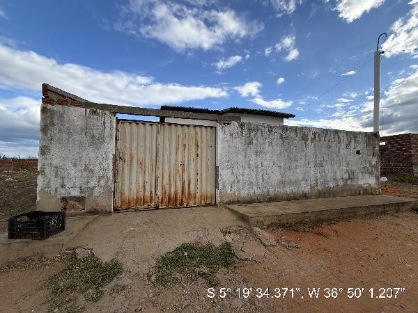 Casa em Carnaubais, Casinhas, Avenida Vereadora Francisco Roque De Sousa, N. Sn, Lt 119, RN. Área: 45.3m2