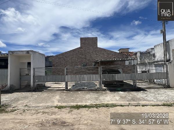 Casa em Santa Rita, Heitel Santiago, Rua Estudante Felype De Melo Freire, N. 62, Lt 36 Qd 11, PB. Área: 49.16m2