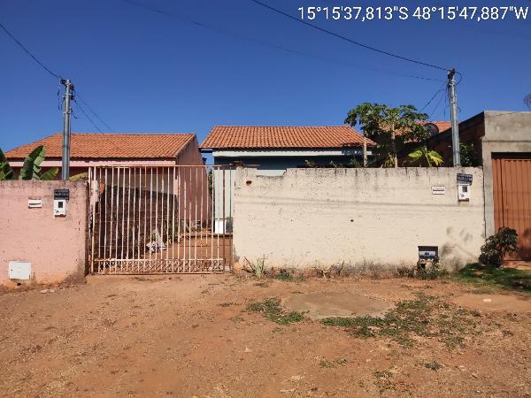 Casa em Padre Bernardo, Vila Divineia, Avenida Rui Barbosa, N. Sn, Lt 13-A, Qd 08, GO. Área: 64.61m2