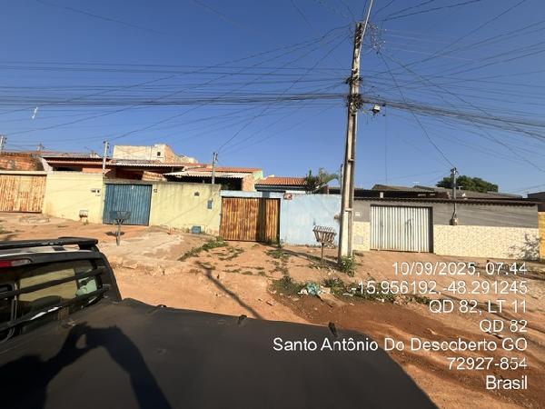 Casa em Santo Antônio do Descoberto, Vila Raio De Luz, Quadra 2, N. Sn, Lote 11a Qd 02 Rua Cecilia Meireles, GO. Área: 67.83m2