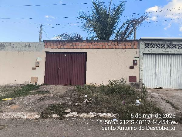Casa em Santo Antônio do Descoberto, Jardim Ana Beatriz I, Rua 01, N. Sn,  Lt 4 A  Qd 02   Rua 01, GO. Área: 67.87m2