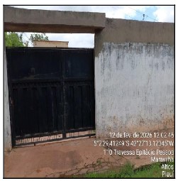 Casa em Altos, Centro, Rua Santo Amaro - Antiga Rua 04, N. 110, Lt 23 Qd E, PI. Área: 52.94m2
