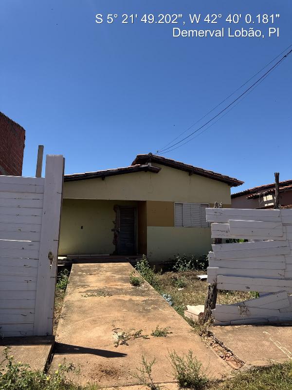 Casa em Demerval Lobão, Cidade Nova, Rua Francisco Pinto De Mesquita, N. 482, 482, PI. Área: 79.03m2