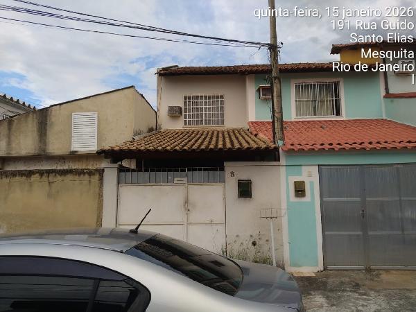 Casa em Mesquita, Santo Elias, Rua Guido, N. 180, Lt 01 Qd 18, RJ. Área: 80.72m2