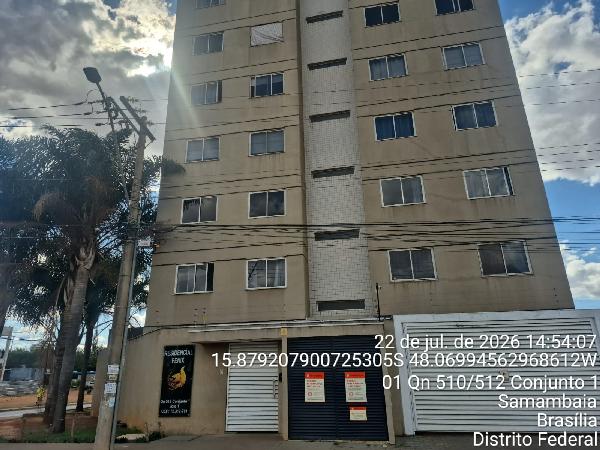 Apartamento em Samambaia, Samambaia Sul, Qd Qn 512, N. Sn, Apto 403, Lt 01 Cj 01, DF. Área: 47.75m2
