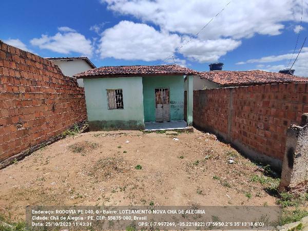 Casa em Chã de Alegria, Centro, Rodovia Pe 040 Antigo Lote 01 Quadra G, N. Sn, Casa, PE. Área: 55.74m2