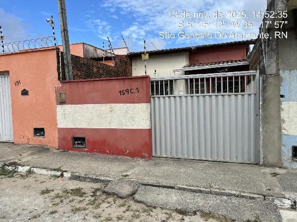 Casa em São Gonçalo do Amarante, Jardins, Rua Rosa Diana, N. 929, Cs 01 Parte Lt A Qd 0041, RN. Área: 68.16m2